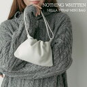 NOTHING WRITTEN NELLA STRAP MINI BAG ブラック/ライトベージュ ショルダーバッグ NW24SS-1041