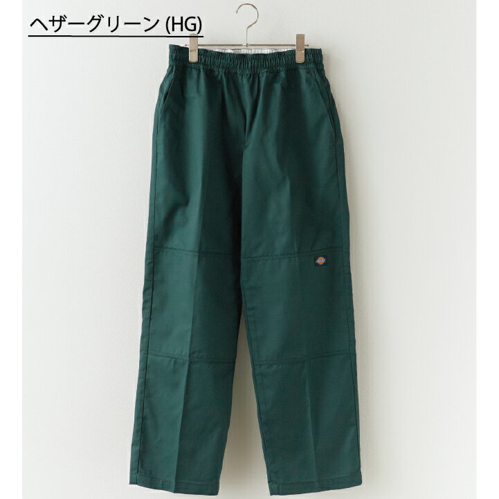 W38 ディッキーズ ダブルニー チノパン ワイドスラックス パンツ 緑 #3 Dickies - W38 ディッキーズ ダブルニー チノパン ワイドスラックス