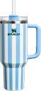 日本未入荷 2025新商品 スランレー タンブラー 30oz 887ml H2.0 オアシス コンフラワー ストライプ ブルー stanley oasis co...