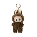日本未入荷 Pop Mart ポップマート ラブブ テイスティー マカロン キーリング 可愛い オープンボックス ブラウン Labubu The Monster...
