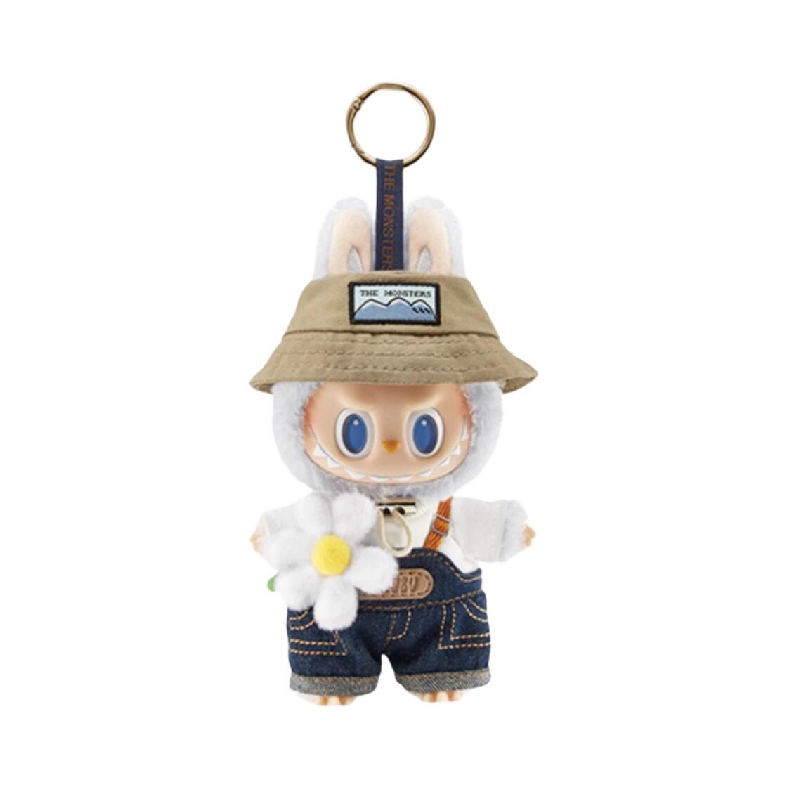 日本未入荷 Pop Mart ラブブ フォール イン ワイルド キーリング 可愛い Pop Mart Fall In Wild Labubu Series Toy Keyring
