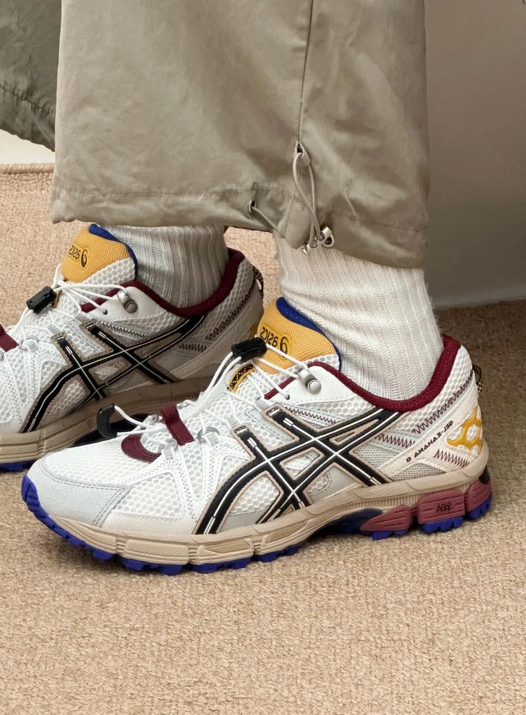日本未入荷 ASICS gel kahana8 アシックス ゲル カハナ ホワイト ブラックレッド 1...