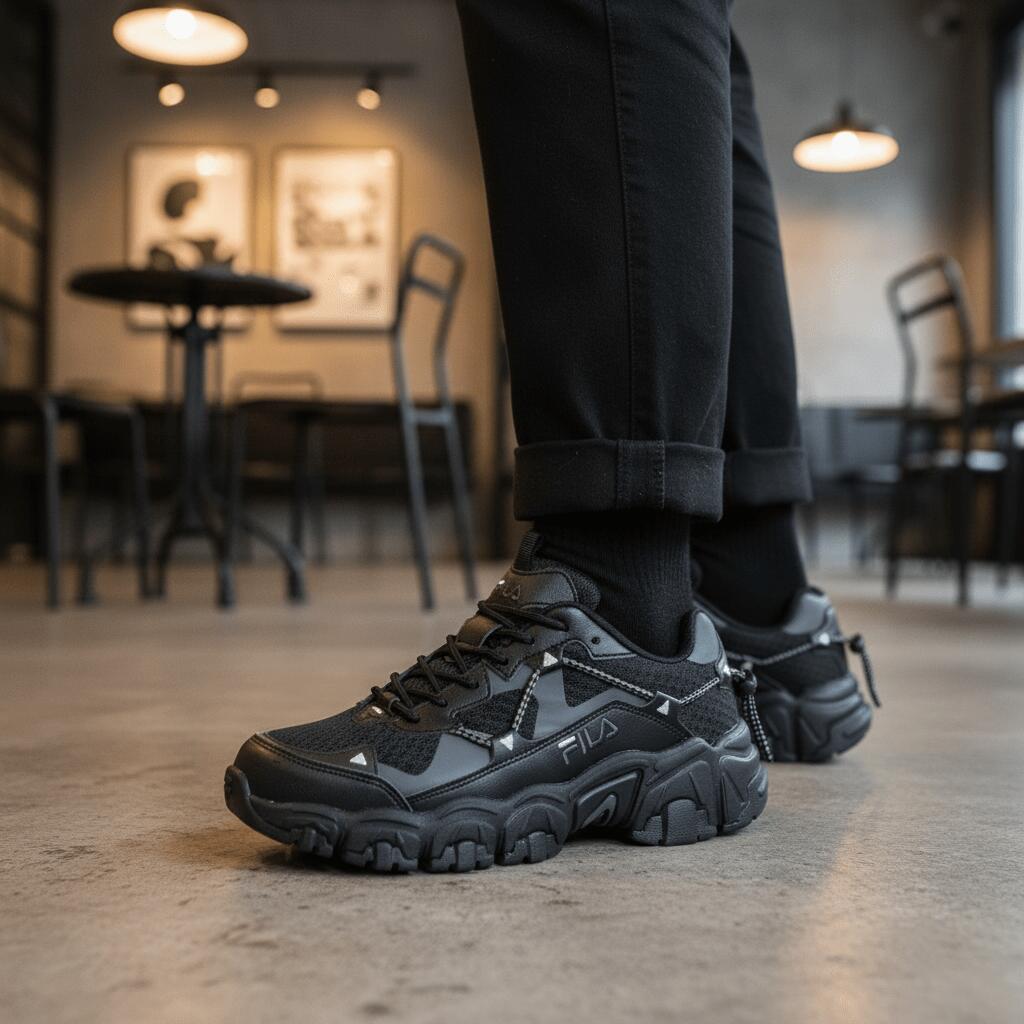 Rakuten - 日本未入荷 FILA フィラ FLUID フルイッド ブラック レディーススニーカー 1JM01248D-001 BLACK