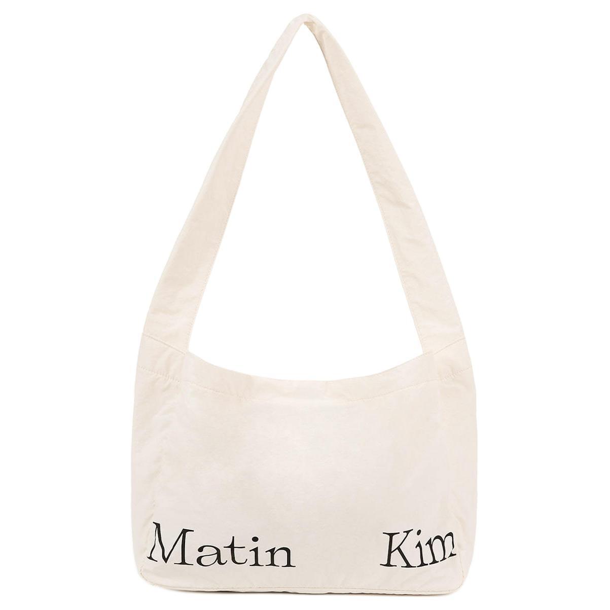 Rakuten - 日本未入荷 Matin Kim マーティンキム Crisp Big Ecobag Ivory エコバック アイボリー レディースエコバック MK2511BG005MBB
