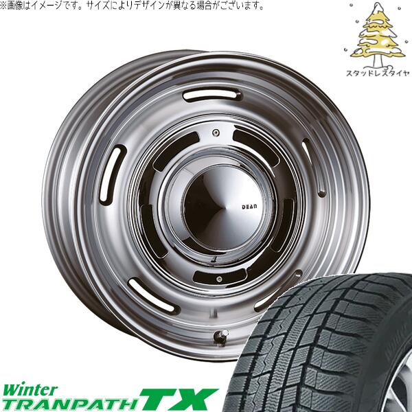 アウトバック 225/65R17 スタッドレスタイヤ ホイール 4本セット 新品 | トーヨータイヤ (TOYO) ウィンタートランパス TX (WinterTRANPATH TX) × クリムソン (CRIMSON) ディーン クロスカントリー バーニッシュグレー 17インチ 7.0J +40 5穴100