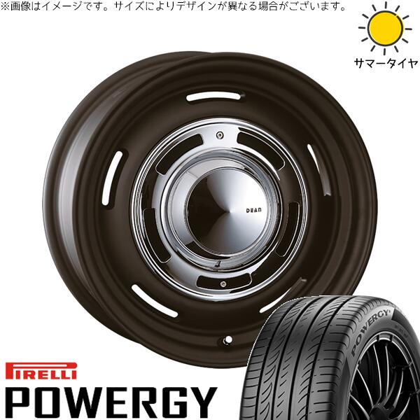 レクサスNX ハリアー 235/55R18 サマータイヤ ホイール 4本セット 新品 | ピレリ (PIRELLI) パワジー × クリムソン (CRIMSON) ディーン クロスカントリー マットブラック 18インチ 8J +35 5穴114.3