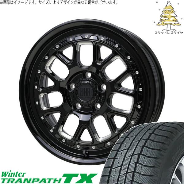 プリウスα 215/60R16 スタッドレスタイヤ ホイール 4本セット 新品 | トーヨータイヤ (TOYO) ウィンタートランパス TX (WinterTRANPATH TX) × ホットスタッフ (HOTSTUFF) バークレイ ハードロック ヒューロン 16インチ 7.0J +38 5穴114.3