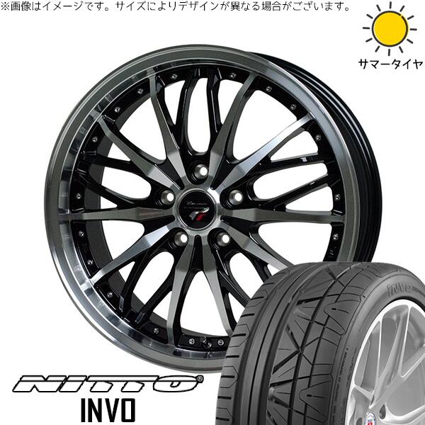 ヴェルファイア 245/30R20 サマータイヤ ホイール 4本セット 新品 | ニットー (NITTO) インボ × ホットスタッフ (HOTSTUFF) プレシャス HM-3 メタリックブラックポリッシュ 20インチ 8.5J +35 5穴114.3