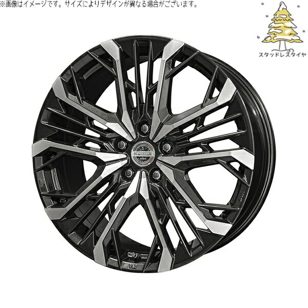 カローラクロス 245/40R19 スタッドレスタイヤ ホイール 4本セット 新品 | おすすめ輸入タイヤ × 共豊コーポレーション (KYOHO) シュタイナー LGX ブラックポリッシュ 19インチ 8J +42 5穴114.3