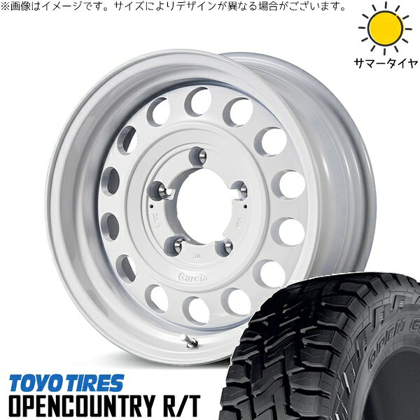 スズキ ジムニー JB64 JB23 JA22 JA12 215/70R16 サマータイヤ ホイール 4本セット 新品 | トーヨータイヤ (TOYO TIRE) オープンカントリー R/T × エムアイディー (MID) MIDホイール ガルシア シスコ タイプ2 オールドイングリッシュホワイト 16インチ 5.5J +20 5穴139.7