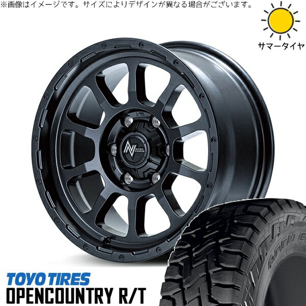 ヴェルファイア 215/70R16 サマータイヤ ホイール 4本セット 新品 | トーヨータイヤ (TOYO TIRE) オープンカントリー R/T × エムアイディー (MID) ナイトロパワー M10 パーシング バレルブラック 16インチ 7J +40 5穴114.3