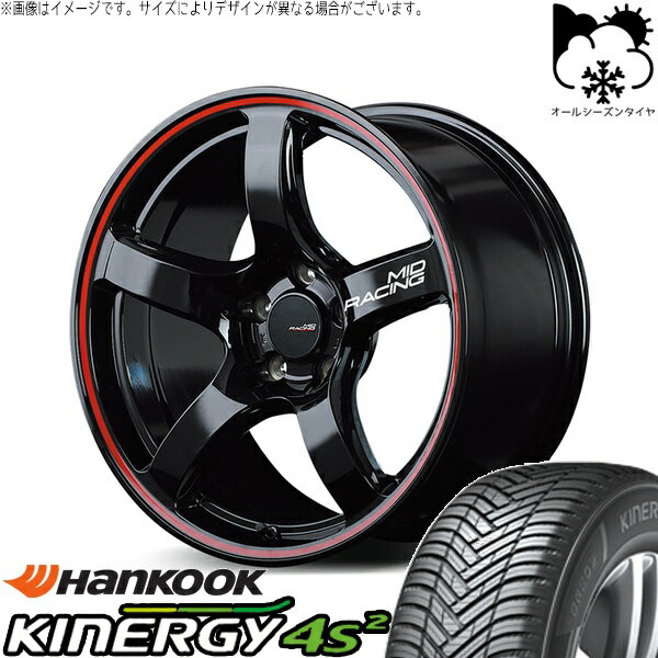 カロスポ プリウス 30系 50系 225/40R18 オールシーズンタイヤ ホイール 4本セット 新品 | ハンコック ..