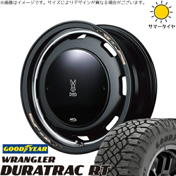 スズキ ジムニー JB64 JB23 JA22 JA12 225/75R16 サマータイヤ ホイール 4本セット 新品 | グッドイヤー (GOODYEAR) ラングラー デュラ..