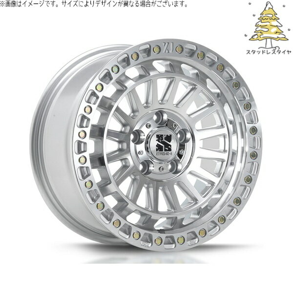 レクサスGS カムリ アコード 225/50R17 スタッドレスタイヤ ホイール 4本セット 新品 | おすすめ輸入タイヤ × エムエルジェイ (MLJ) エクストリームJ XJ08 グロスマシンド 17インチ 7.5J +42 5穴114.3