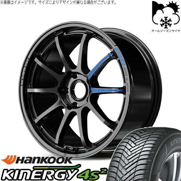 カロスポ プリウス 30系 50系 225/40R18 オールシーズンタイヤ ホイール 4本セット 新品 | ハンコック ..