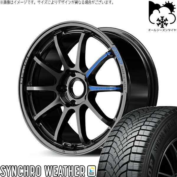 カロスポ プリウス 30系 50系 225/40R18 オールシーズンタイヤ ホイール 4本セット 新品 | ダンロップ ..