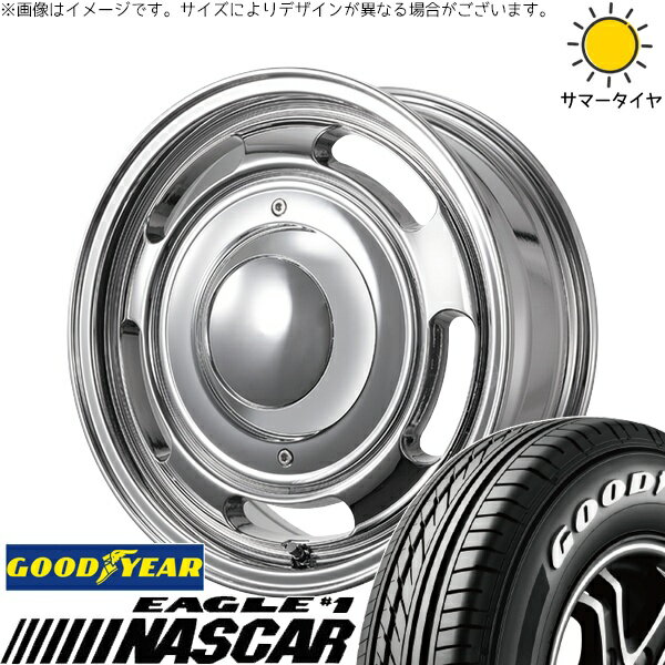 ハイエース専用 215/65R16 サマータイヤ ホイール 4本セット 新品 | グッドイヤー (GOODYEAR) イーグル..