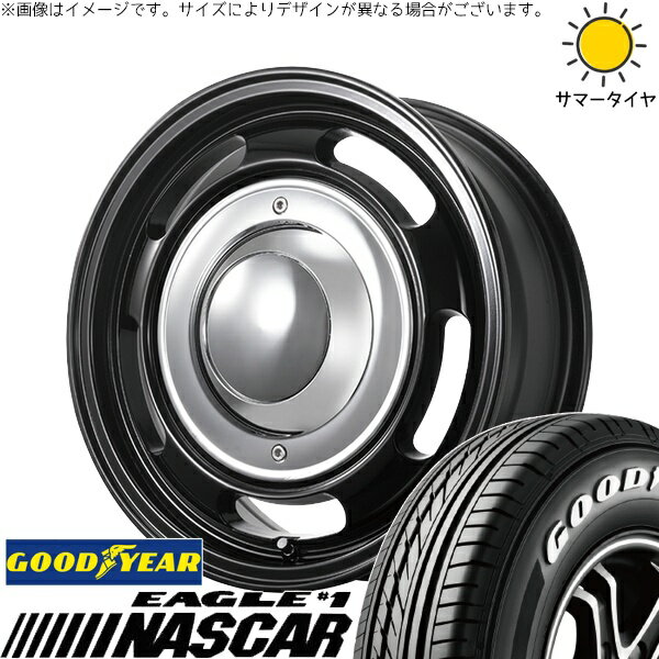 ハイエース専用 215/65R16 サマータイヤ ホイール 4本セット 新品 | グッドイヤー (GOODYEAR) イーグル..