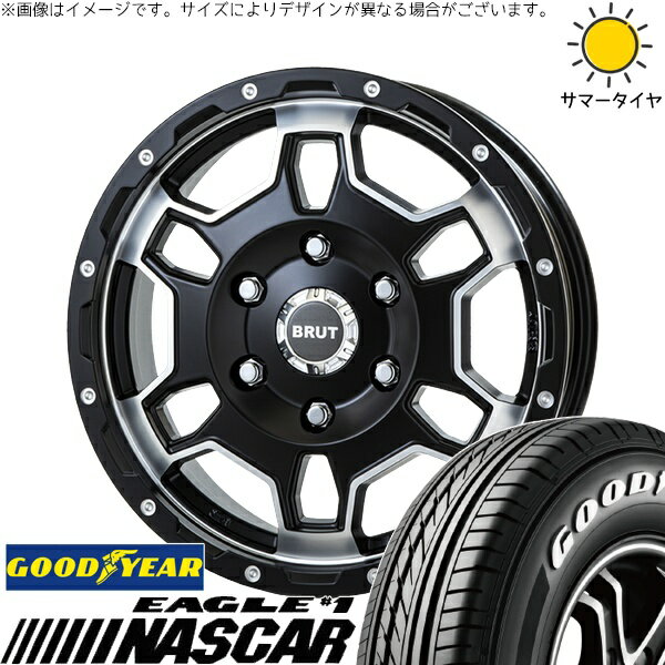 ハイエース専用 215/65R16 サマータイヤ ホイール 4本セット 新品 | グッドイヤー (GOODYEAR) イーグル..