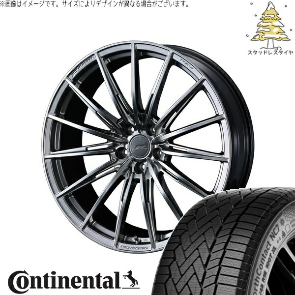 アリア CX-60 235/55R19 サマータイヤ ホイール 4本セット 新品 | コンチネンタル (Continental) ノースコンタクト NC7 × ウェッズ (WEDS) エフゼロ FZ-4 ダイヤモンドブラック 19インチ 8J +45 5穴114.3