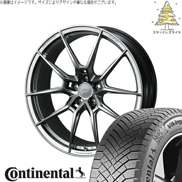 マツダ6 カローラクロス 225/50R18 サマータイヤ ホイール 4本セット 新品 | コンチネンタル (Continental) バイキングコンタクト8 × ウェッズ (WEDS) エフゼロ FZ-6 ダイヤモンドブラック 18インチ 8.5J +40 5穴114.3