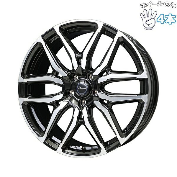 新品 アルミホイール 4本セット 19インチ | ホットスタッフ (HOTSTUFF) クロノス CH-114 ブラックポリッシュ 8J +35 5穴114.3