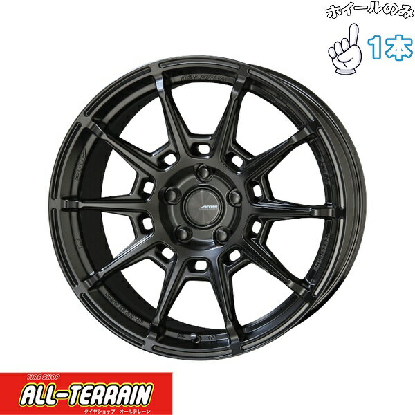 新品 アルミホイール 1本 17インチ | 共豊コーポレーション (KYOHO) ガレルナ レフィーノ マットブラック 7J +48 5穴114.3