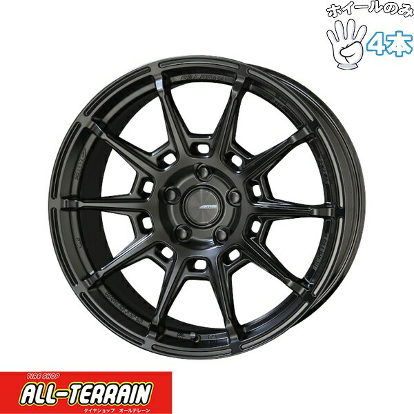 新品 アルミホイール 4本セット 17インチ | 共豊コーポレーション (KYOHO) ガレルナ レフィーノ マットブラック 7J +48 5穴114.3