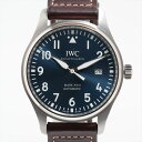 【中古】IWC パイロット マーク XVIII プティ・プランス IW327010 SS×革 AT 青文字盤