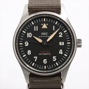 【中古】IWC パイロットウォッチ オートマティック スピットファイア IW326801 SS×ナイロン AT 黒文字盤