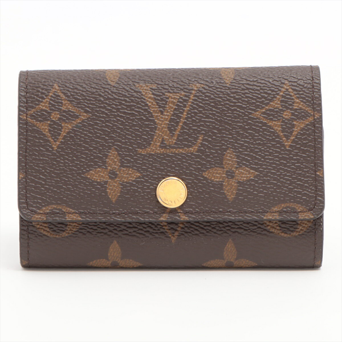 【中古】ヴィトン モノグラム ミュルティクレ6 M62630 ブラウン キーケース RFID反応有