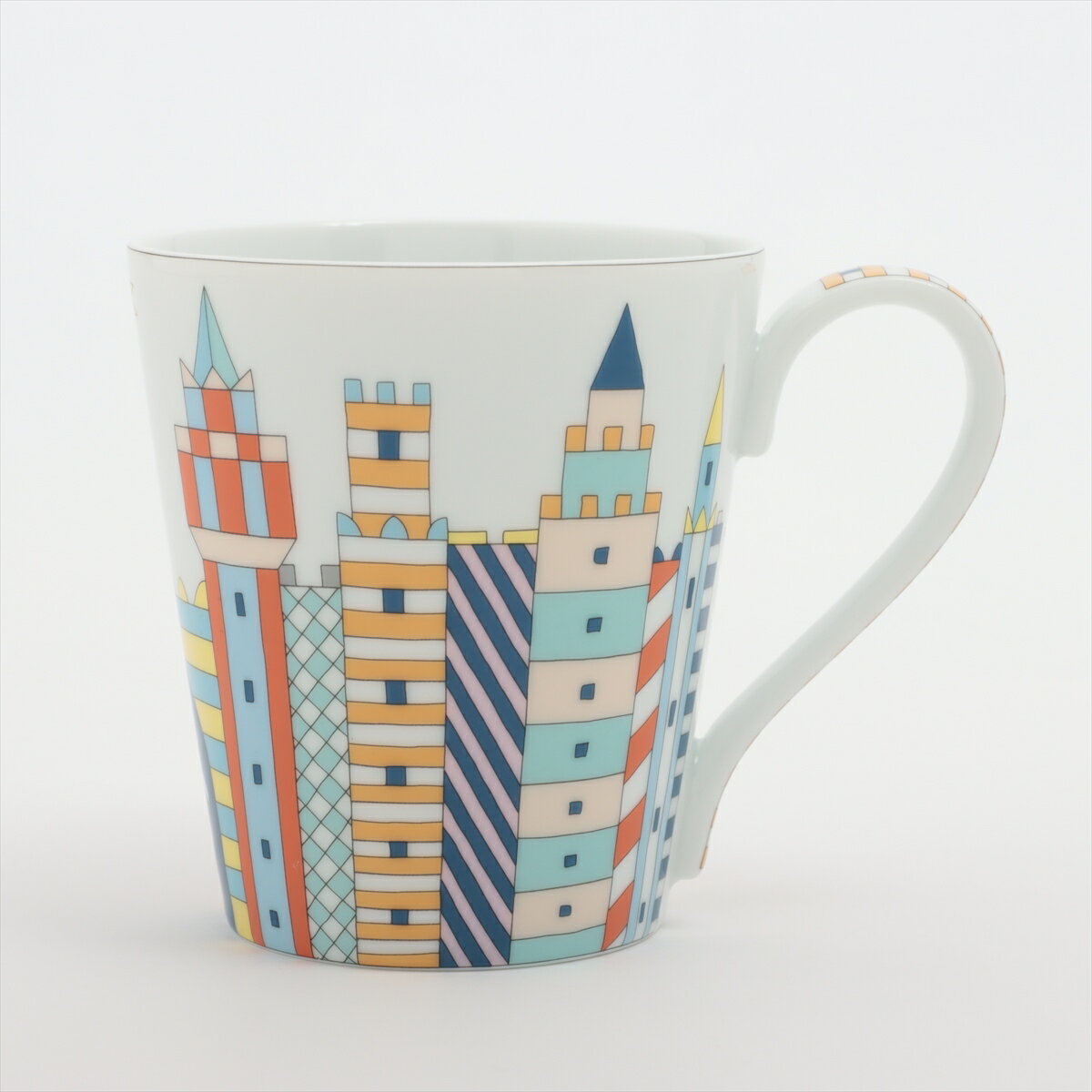 【中古】エルメス エポペ マグカップ 陶器 マルチカラーのサムネイル