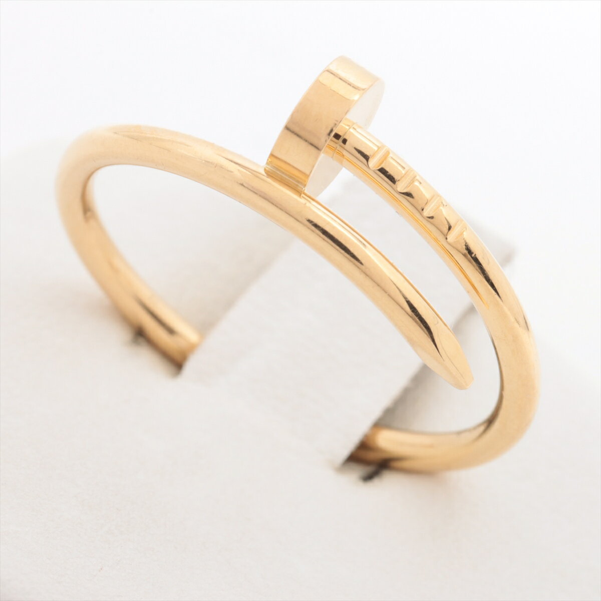 【中古】カルティエ ジュストアンクル SM リング 750(YG) 3.7g 59