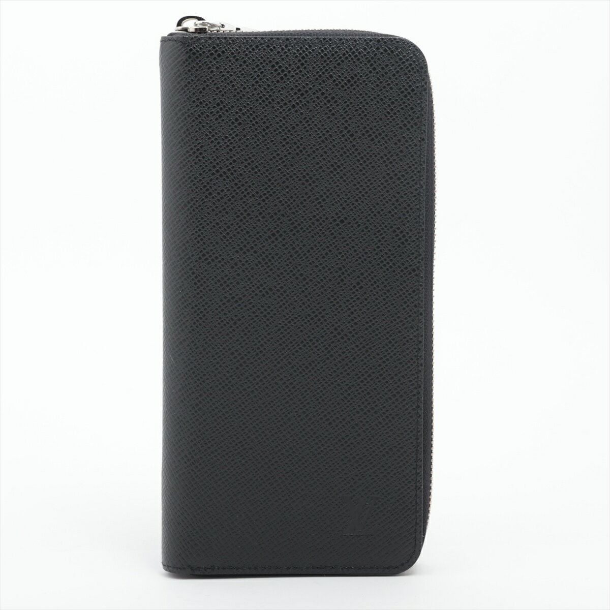 【中古】ヴィトン タイガ ジッピーウォレットヴェルティカル M30503 ノワール ラウンドジップウォレット RFID反応有