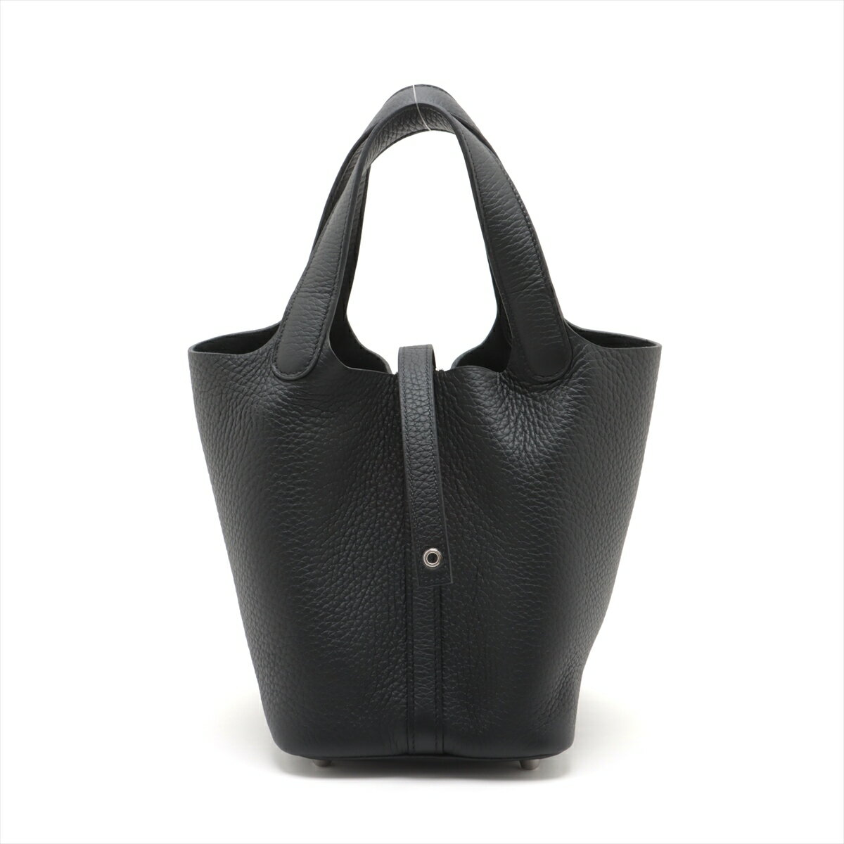 【中古】エルメス ピコタンロック18 PM トリヨンクレマンス ブラック シルバー金具 W:2024年のサムネイル