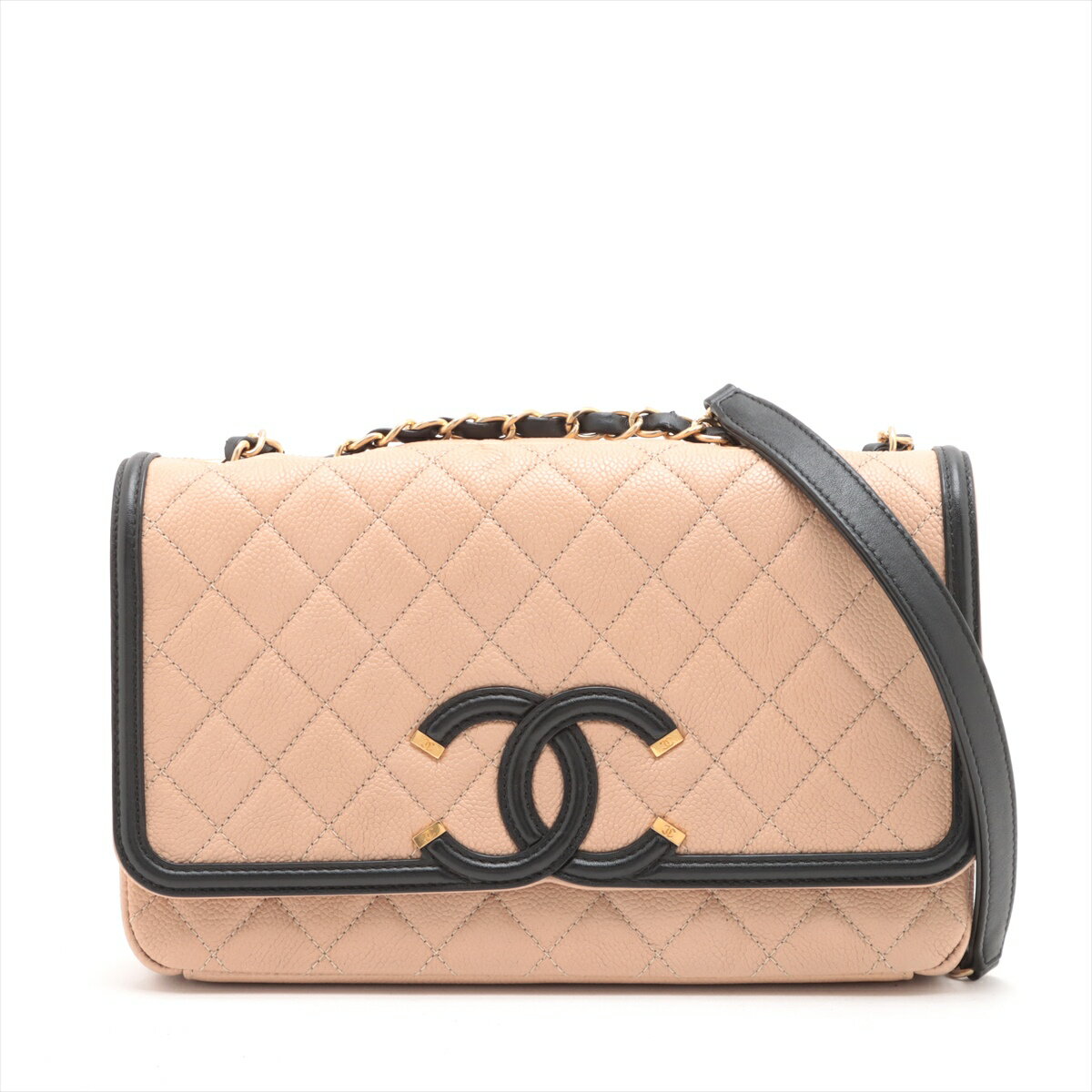 楽天市場】chanel ベージュ×ブラック バッグの通販 楽天市場】chanel ベージュ×ブラック バッグの通販