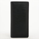 【中古】ヴィトン エピ ポルトフォイユブラザ M60622 ノワール 財布 RFID反応有(4)