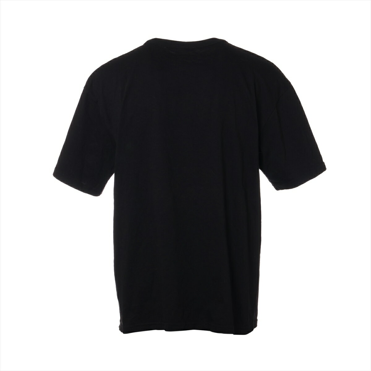 【中古】ディオール 24年 コットン Tシャツ L メンズ ブラック マルチカラーロゴ 413J696A0817