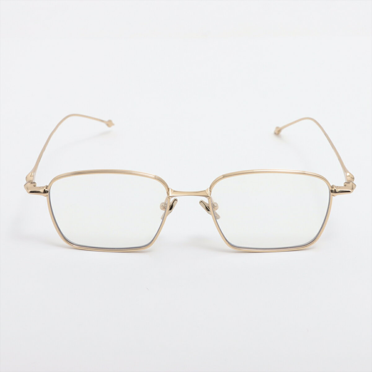 【中古】ジェントルモンスター メガネ チタン ゴールド ABA