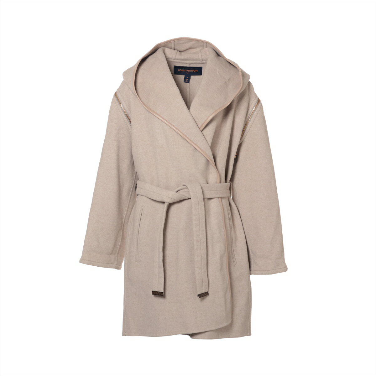 ルイヴィトン 19AW ウール×シルク ガウンコート 36 レディース
