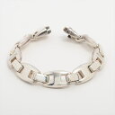 【中古】エルメス カシオペア ブレスレット 925 66.3g シルバー