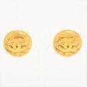 【中古】シャネル ココマーク 96A イヤリング(両耳用) GP ゴールド