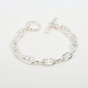 【中古】エルメス シェーヌダンクルGM ブレスレット 925 86.8g シルバー 16コマ