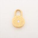 【中古】ティファニー 1837 ラウンドロック 1P ダイヤ ネックレストップ 750(YG) 2.7g