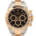 【中古】ロレックス コスモグラフデイトナ 16523 SS×YG AT 黒文字盤(2)