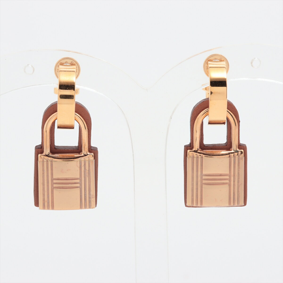 HERMES エルメス ピアス カデナ型 