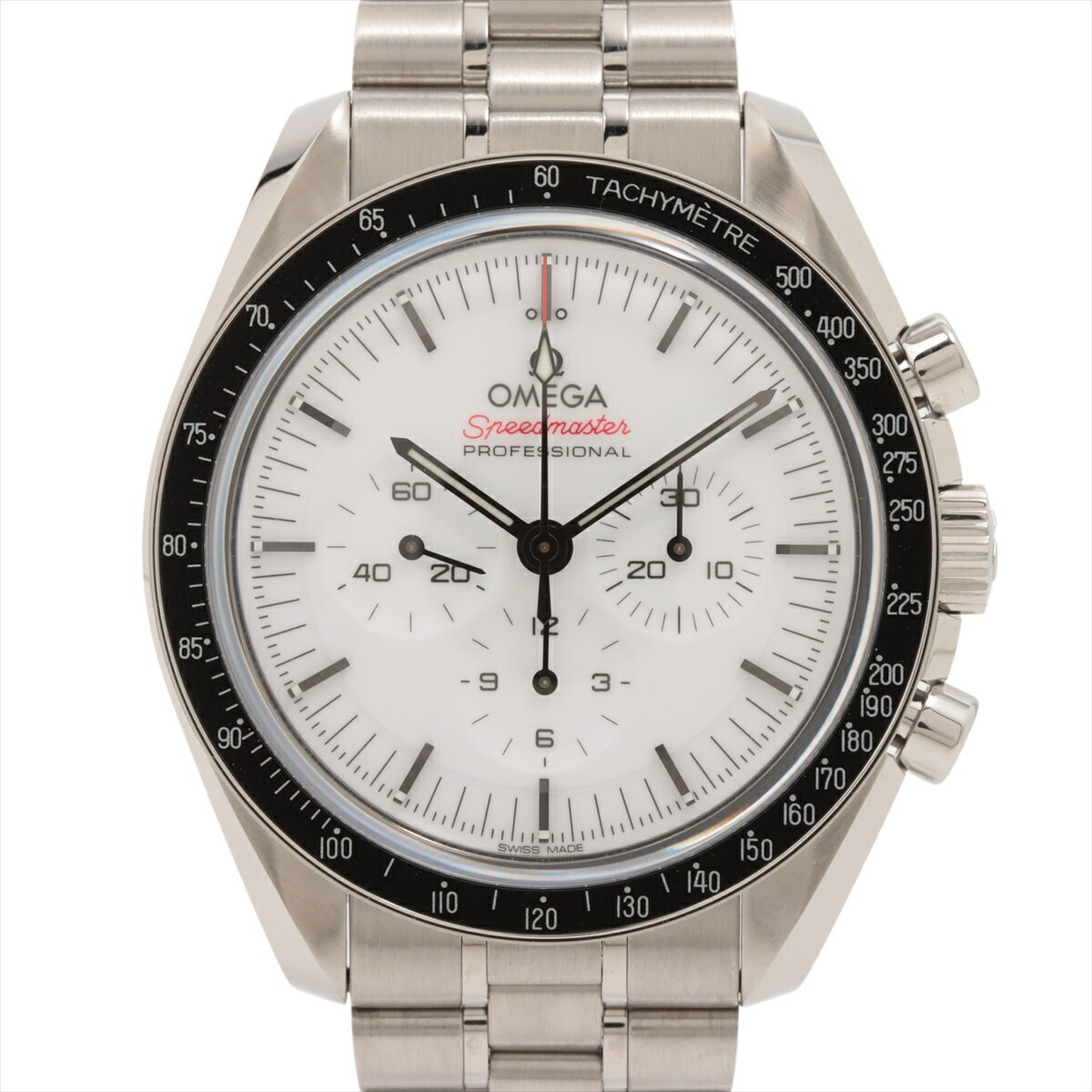 【中古】オメガ スピードマスター ムーンウォッチ プロフェッショナル クロノグラフ 310.30.42.50.04.001 SS 手巻き 白文字盤