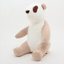 【中古】エルメス パンダ エミール ぬいぐるみ トワルアッシュ ベージュ