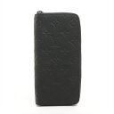 【中古】ヴィトン モノグラムトリヨン ジッピーウォレットヴェルティカル M69047 ノワール ラウンドジップウォレット RFID反応有(4)
