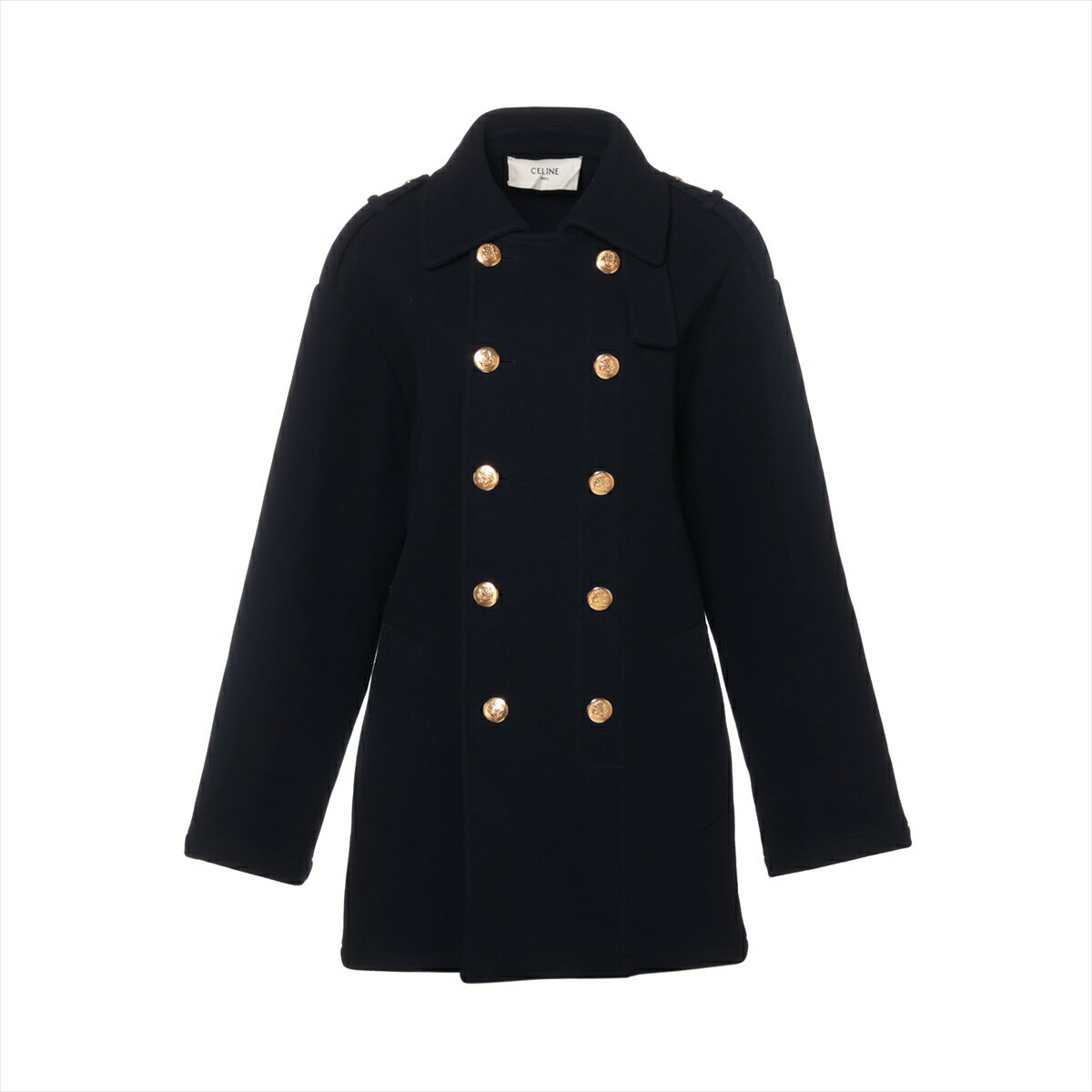 CELINE セリーヌ ピーコート 紺 34(XXS位) 4601825F0053 楽天市場】セリーヌ ピーコートの通販